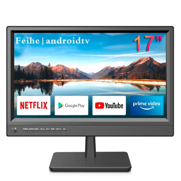17 inch Small Flat Screen Smart TV for Kitchen, RV, or On-The-Go Entertainment - High-Definition Display, Smart Operating System 17 inch Small Flat Screen Smart TV for Kitchen, RV, or On-The-Go Entertainment - High-Definition Display, Smart Operating System