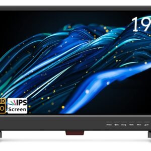 19 Inch Flat Screen TV Built in Digital ATSC Tuners, 1080p LED TV with HDMI VGA AV USB Port for Kitchen, Bedroom, RV, Caravan, Camping, Outdoor 19 Inch Flat Screen TV Built in Digital ATSC Tuners, 1080p LED TV with HDMI VGA AV USB Port for Kitchen, Bedroom, RV, Caravan, Camping, Outdoor
