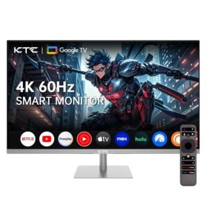 32 Inch 4K Smart Monitor with Google TV System 3840 * 2160P Netflix Licensed Type C 65W PD Speakers 5W*2 Dolby Audio Hey Google Voice Remote HDR WiFi Bluetooth VESA Tiltable 32... 32 Inch 4K Smart Monitor with Google TV System 3840 * 2160P Netflix Licensed Type C 65W PD Speakers 5W*2 Dolby Audio Hey Google Voice Remote HDR WiFi Bluetooth VESA Tiltable 32...
