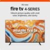 All-new Amazon Fire TV 43" 4-Series 4K UHD smart TV, stream live TV without cable, 2024 release All-new Amazon Fire TV 43" 4-Series 4K UHD smart TV, stream live TV without cable, 2024 release