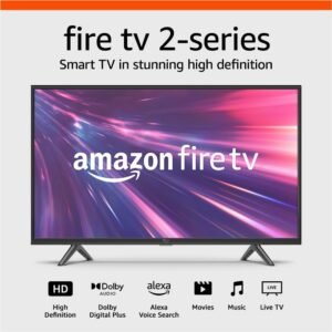 Amazon Fire TV 32" 2-Series (newest model), HD smart TV with Fire TV Alexa Voice Remote, stream live TV without cable Amazon Fire TV 32" 2-Series (newest model), HD smart TV with Fire TV Alexa Voice Remote, stream live TV without cable