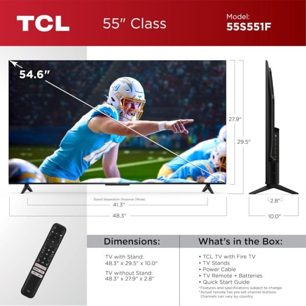 Can the TCL 55S551F 4K Smart TV deliver exceptional quality? A detailed review! Can the TCL 55S551F 4K Smart TV deliver exceptional quality? A detailed review!