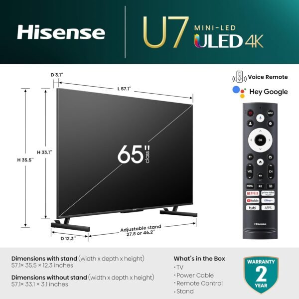 Discover the Ultimate Hisense 65U7K Review: Unmatched 4K Smart TV Features Discover the Ultimate Hisense 65U7K Review: Unmatched 4K Smart TV Features
