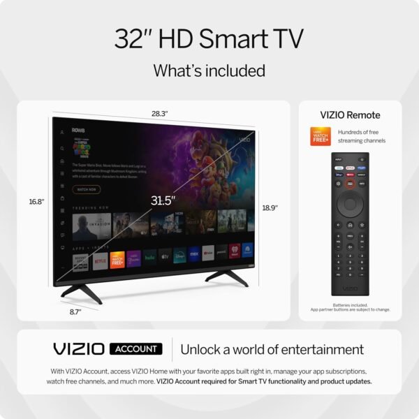 Does the VIZIO 32-inch HD Smart TV Offer Great Value Review Does the VIZIO 32-inch HD Smart TV Offer Great Value Review