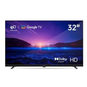 FPD 32-inch Smart TV Google TV HD 720p with Google Play and Google Cast Built-in, HDR 10, Dolby Audio, Voice Remote, Stream Live TV(Palette-Series, CG32-P3, 2024 Model) FPD 32-inch Smart TV Google TV HD 720p with Google Play and Google Cast Built-in, HDR 10, Dolby Audio, Voice Remote, Stream Live TV(Palette-Series, CG32-P3, 2024 Model)