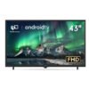 FPD 43 Inch Smart TV Flat Screen Frame LED Television Full HD 1080p Google Cast Built in, Streaming Live Ultra Thin HDR10 Android TV, Bluetooth, Vesa, Hdmi, WiFi (Palette-Series... FPD 43 Inch Smart TV Flat Screen Frame LED Television Full HD 1080p Google Cast Built in, Streaming Live Ultra Thin HDR10 Android TV, Bluetooth, Vesa, Hdmi, WiFi (Palette-Series...
