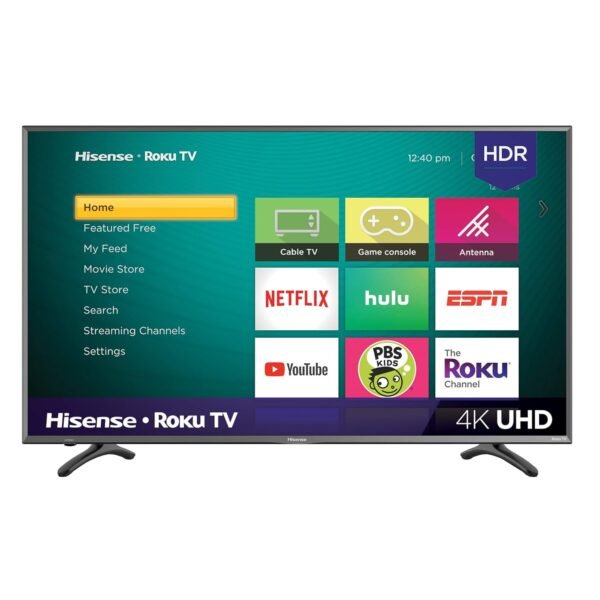 Hisense 43R7E 43-inch 4K Ultra HD Roku Smart LED TV HDR (2019) Hisense 43R7E 43-inch 4K Ultra HD Roku Smart LED TV HDR (2019)