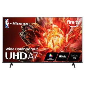 Hisense 55" Class A7 Series 4K UHD Smart Fire TV (55A7NF) - Wide Color Gamut, HDR10+, Dolby Vision, Dolby Atmos, AI Sports Mode, Game Mode, ALLM, Alexa Built in with Voice... Hisense 55" Class A7 Series 4K UHD Smart Fire TV (55A7NF) - Wide Color Gamut, HDR10+, Dolby Vision, Dolby Atmos, AI Sports Mode, Game Mode, ALLM, Alexa Built in with Voice...