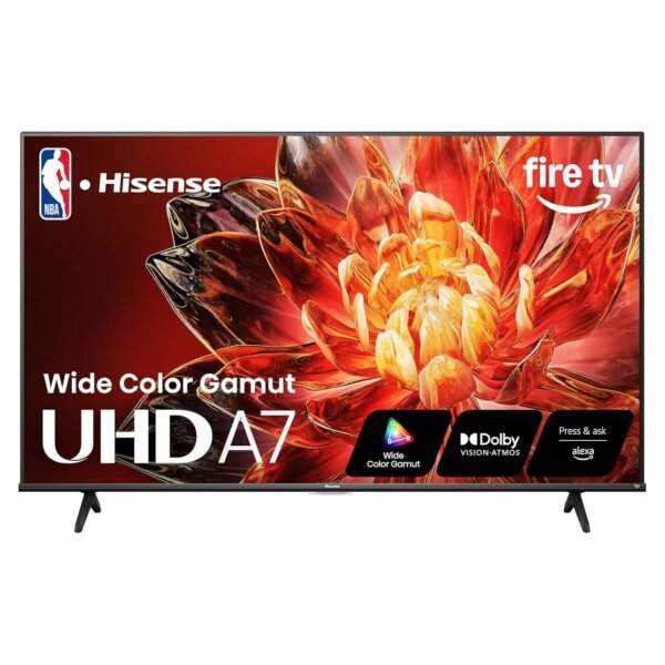 Hisense 55" Class A7 Series 4K UHD Smart Fire TV (55A7NF) - Wide Color Gamut, HDR10+, Dolby Vision, Dolby Atmos, AI Sports Mode, Game Mode, ALLM, Alexa Built in with Voice... Hisense 55" Class A7 Series 4K UHD Smart Fire TV (55A7NF) - Wide Color Gamut, HDR10+, Dolby Vision, Dolby Atmos, AI Sports Mode, Game Mode, ALLM, Alexa Built in with Voice...
