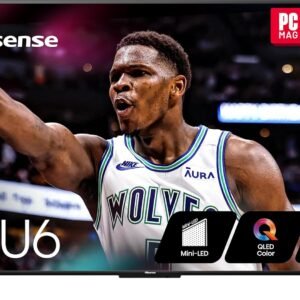 Hisense 55-Inch Class U6 Series Mini-LED ULED 4K UHD Google Smart TV (55U6N, 2024 Model) - QLED, Motion Rate 240, HDR 10+, Full Array Local Dimming, Game Mode Plus, Alexa... Hisense 55-Inch Class U6 Series Mini-LED ULED 4K UHD Google Smart TV (55U6N, 2024 Model) - QLED, Motion Rate 240, HDR 10+, Full Array Local Dimming, Game Mode Plus, Alexa...