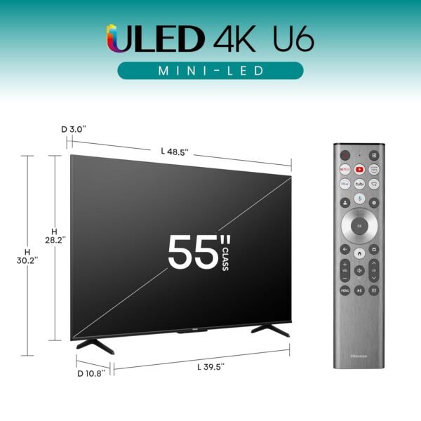 Hisense 55-Inch U6 Series Review Unveils Stunning Mini-LED 4K Experience Hisense 55-Inch U6 Series Review Unveils Stunning Mini-LED 4K Experience