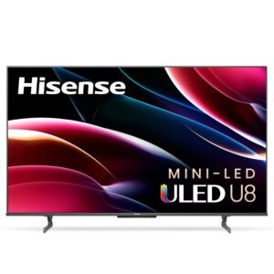 Hisense 55U8H QLED U8H Series Quantum 4K ULED Mini-LED 55-Inch Class Google Smart TV with Alexa Compatibility, Quantum Dot, 1500-Nit HDR10+, Black Hisense 55U8H QLED U8H Series Quantum 4K ULED Mini-LED 55-Inch Class Google Smart TV with Alexa Compatibility, Quantum Dot, 1500-Nit HDR10+, Black