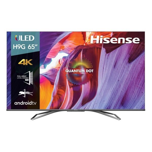 Hisense 65-Inch Class H9 Quantum Series Android 4K ULED Smart TV with Hand-Free Voice Control (65H9G, 2020 Model) Hisense 65-Inch Class H9 Quantum Series Android 4K ULED Smart TV with Hand-Free Voice Control (65H9G, 2020 Model)