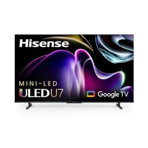 Hisense 65-Inch Class U7 Series Mini-LED ULED 4K UHD Google Smart TV (65U7K) - QLED, Native 144Hz, 1000-Nit, Dolby Vision IQ, Full Array Local Dimming, Game Mode Pro, Alexa... Hisense 65-Inch Class U7 Series Mini-LED ULED 4K UHD Google Smart TV (65U7K) - QLED, Native 144Hz, 1000-Nit, Dolby Vision IQ, Full Array Local Dimming, Game Mode Pro, Alexa...