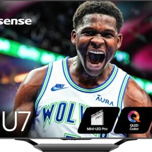 Hisense 65-Inch Class U7 Series Mini-LED ULED 4K UHD Google Smart TV (65U7N, 2024 Model) - QLED, Dolby Vision IQ, Dolby Atmos, Full Array Local Dimming, 144Hz Game Mode Pro,... Hisense 65-Inch Class U7 Series Mini-LED ULED 4K UHD Google Smart TV (65U7N, 2024 Model) - QLED, Dolby Vision IQ, Dolby Atmos, Full Array Local Dimming, 144Hz Game Mode Pro,...