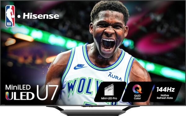 Hisense 65-Inch Class U7 Series Mini-LED ULED 4K UHD Google Smart TV (65U7N, 2024 Model) - QLED, Dolby Vision IQ, Dolby Atmos, Full Array Local Dimming, 144Hz Game Mode Pro,... Hisense 65-Inch Class U7 Series Mini-LED ULED 4K UHD Google Smart TV (65U7N, 2024 Model) - QLED, Dolby Vision IQ, Dolby Atmos, Full Array Local Dimming, 144Hz Game Mode Pro,...