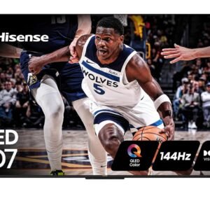 Hisense 75-Inch Class QD7 Series QLED 4K UHD Google Smart TV (75QD7N, 2024 Model) - QLED, Native 144Hz, Motion Rate 240, Direct Full Array, Game Mode Pro, Alexa Compatibility Hisense 75-Inch Class QD7 Series QLED 4K UHD Google Smart TV (75QD7N, 2024 Model) - QLED, Native 144Hz, Motion Rate 240, Direct Full Array, Game Mode Pro, Alexa Compatibility