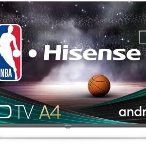 Hisense A4 Series 32-Inch Class HD Smart Android TV with DTS Virtual X, Game & Sports Modes, Chromecast Built-in, Alexa Compatibility (32A4H, 2022 New Model) ,Black Hisense A4 Series 32-Inch Class HD Smart Android TV with DTS Virtual X, Game & Sports Modes, Chromecast Built-in, Alexa Compatibility (32A4H, 2022 New Model) ,Black