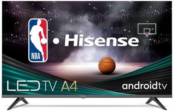 Hisense A4 Series 32-Inch Class HD Smart Android TV with DTS Virtual X, Game & Sports Modes, Chromecast Built-in, Alexa Compatibility (32A4H, 2022 New Model) ,Black Hisense A4 Series 32-Inch Class HD Smart Android TV with DTS Virtual X, Game & Sports Modes, Chromecast Built-in, Alexa Compatibility (32A4H, 2022 New Model) ,Black