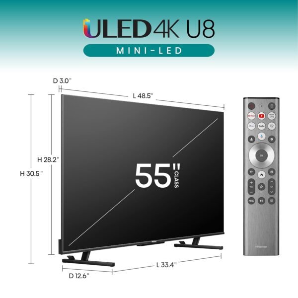 Hisense U8 Series review reveals stunning 4K performance and gaming features Hisense U8 Series review reveals stunning 4K performance and gaming features