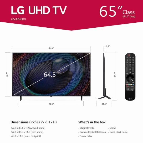 LG 65-Inch 4K Smart TV review highlights stunning visuals and smart features LG 65-Inch 4K Smart TV review highlights stunning visuals and smart features