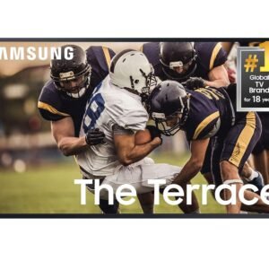 SAMSUNG 55-inch Class QLED 4K The Terrace Partial Sun Outdoor, Direct Full Array 16x, Quantum HDR 32x, Weatherproof, Wide Viewing Angle Smart TV w/ Alexa Built-in... SAMSUNG 55-inch Class QLED 4K The Terrace Partial Sun Outdoor, Direct Full Array 16x, Quantum HDR 32x, Weatherproof, Wide Viewing Angle Smart TV w/ Alexa Built-in...
