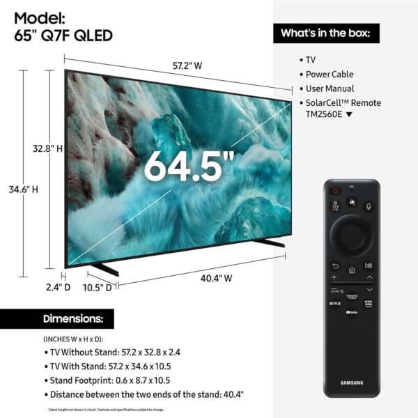 Samsung 65-Inch QLED 2025 Model Review Unveils Stunning Visual Experience Samsung 65-Inch QLED 2025 Model Review Unveils Stunning Visual Experience