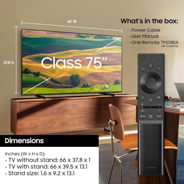 SAMSUNG 75-Inch 4K UHD HDR Smart TV Review with Stunning Color Features SAMSUNG 75-Inch 4K UHD HDR Smart TV Review with Stunning Color Features