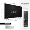 SAMSUNG 75-Inch 4K UHD Smart TV review reveals stunning picture quality and features SAMSUNG 75-Inch 4K UHD Smart TV review reveals stunning picture quality and features