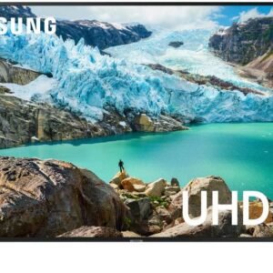 SAMSUNG UN75RU7100FXZA Flat 75-Inch 4K UHD 7 Series Ultra HD Smart TV with HDR and Alexa Compatibility (2019 Model) SAMSUNG UN75RU7100FXZA Flat 75-Inch 4K UHD 7 Series Ultra HD Smart TV with HDR and Alexa Compatibility (2019 Model)