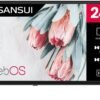 SANSUI 24 Inch Smart LED TV WebOS,Dolby Atmos&VisionHDR10,Game optimizer16w Speakers,Apple Home Compatibility,Dual-Band WiFi Bluetooth 5.0, Frameless 100 * 100VESA(S24TAHW) SANSUI 24 Inch Smart LED TV WebOS,Dolby Atmos&VisionHDR10,Game optimizer16w Speakers,Apple Home Compatibility,Dual-Band WiFi Bluetooth 5.0, Frameless 100 * 100VESA(S24TAHW)