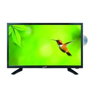 Supersonic SC-1912 19-Inch LED HDTV with 1080p Picture Quality, Built-in DVD Player, HDMI, USB, PC Monitor Capability, and AC/DC Compatibility - Ideal for RVs & Kitchens Supersonic SC-1912 19-Inch LED HDTV with 1080p Picture Quality, Built-in DVD Player, HDMI, USB, PC Monitor Capability, and AC/DC Compatibility - Ideal for RVs & Kitchens