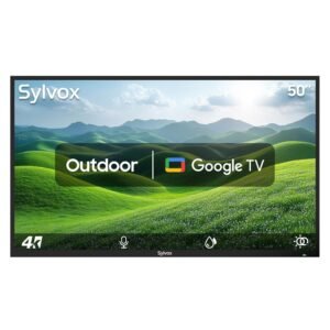 SYLVOX 50 Inch Outdoor Smart Television Weatherproof Google TV, 4K 700NIT High Brightness Temperature Resistant IP55 Waterproof TVs, Anti-Scratch Anti-Glare, Suitable for... SYLVOX 50 Inch Outdoor Smart Television Weatherproof Google TV, 4K 700NIT High Brightness Temperature Resistant IP55 Waterproof TVs, Anti-Scratch Anti-Glare, Suitable for...