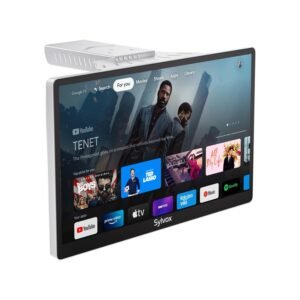 SYLVOX Kitchen TV, Small Smart TV for Kitchen, 15.6 inch 1080P Full HD Under Cabinet TVs, Google Smart Television with Voice Remote Control WiFi Bluetooth Chromecast 2 Speakers,... SYLVOX Kitchen TV, Small Smart TV for Kitchen, 15.6 inch 1080P Full HD Under Cabinet TVs, Google Smart Television with Voice Remote Control WiFi Bluetooth Chromecast 2 Speakers,...
