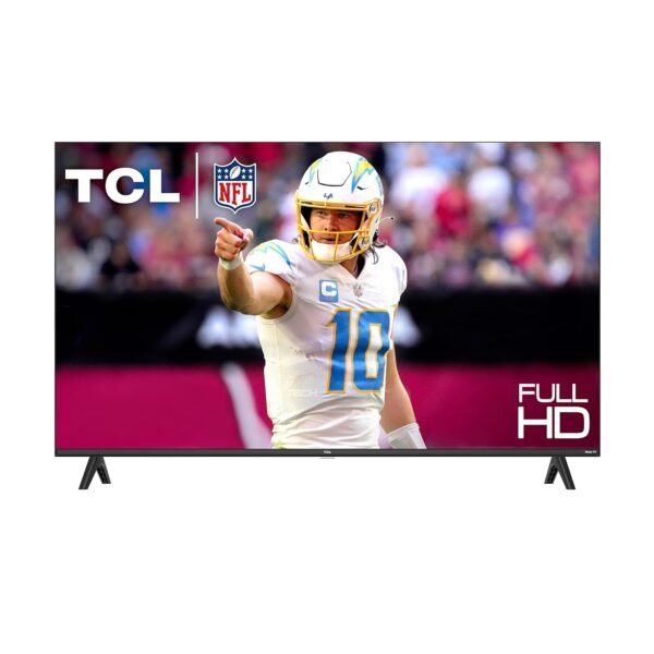 TCL 43-Inch Class S3 1080p LED Smart TV with Roku TV (43S350R, 2023 Model), Compatible with Alexa, Google Assistant, and Apple HomeKit Compatibility, Streaming FHD Television TCL 43-Inch Class S3 1080p LED Smart TV with Roku TV (43S350R, 2023 Model), Compatible with Alexa, Google Assistant, and Apple HomeKit Compatibility, Streaming FHD Television
