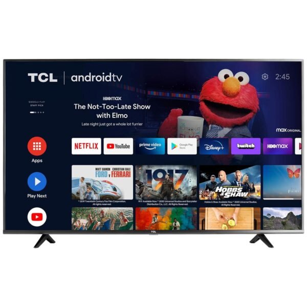 TCL 50-inch Class 4-Series 4K UHD HDR Smart Android TV - 50S434, 2021 Model TCL 50-inch Class 4-Series 4K UHD HDR Smart Android TV - 50S434, 2021 Model