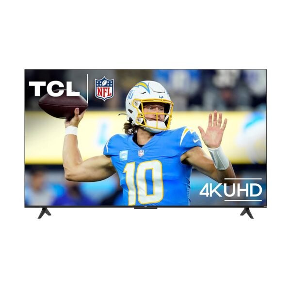 TCL 50-Inch Class S4 4K LED Smart TV with Roku TV (50S450R, 2023 - Model), Dolby Vision, HDR, Dolby Atmos, Works with Alexa, Google Assistant and Apple HomeKit Compatibility,... TCL 50-Inch Class S4 4K LED Smart TV with Roku TV (50S450R, 2023 - Model), Dolby Vision, HDR, Dolby Atmos, Works with Alexa, Google Assistant and Apple HomeKit Compatibility,...