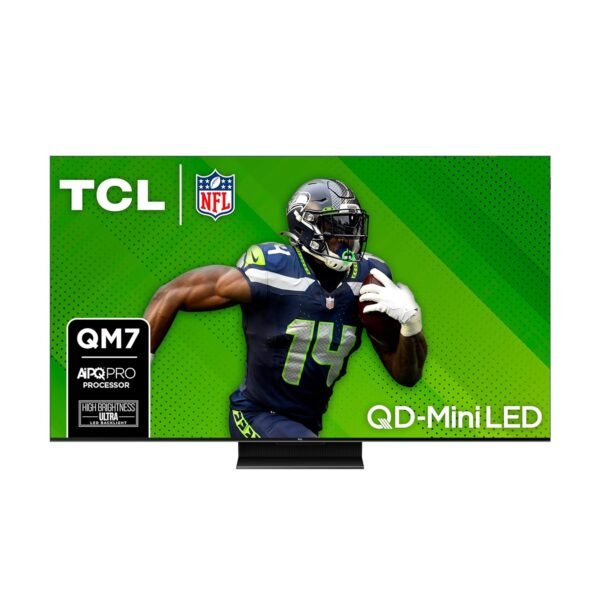 TCL 55-Inch QM7 QLED 4K Smart QD-Mini LED TV with Google TV (55QM751G, 2024 Model) Dolby Vision IQ, Dolby Atmos, HDR, Game Accelerator up to 120Hz, Voice Remote, Works with... TCL 55-Inch QM7 QLED 4K Smart QD-Mini LED TV with Google TV (55QM751G, 2024 Model) Dolby Vision IQ, Dolby Atmos, HDR, Game Accelerator up to 120Hz, Voice Remote, Works with...