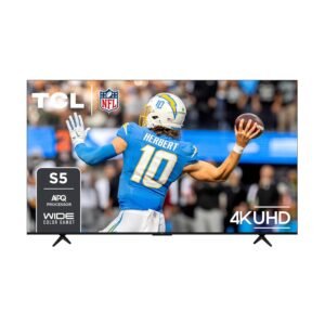 TCL 85-Inch Class S5 4K UHD LED Smart TV with Google TV (85S551G, 2024 Model), Google Assistant Built-in with Voice Remote, Compatible with Alexa, Streaming Television TCL 85-Inch Class S5 4K UHD LED Smart TV with Google TV (85S551G, 2024 Model), Google Assistant Built-in with Voice Remote, Compatible with Alexa, Streaming Television
