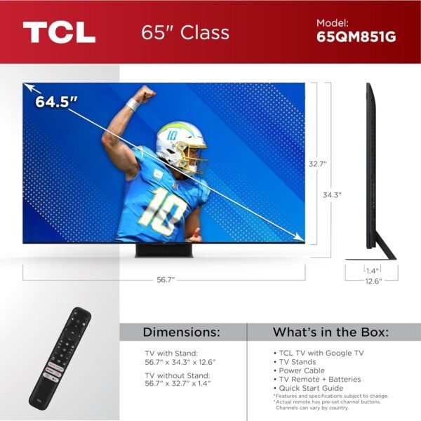 TCL QM8 65-Inch QLED TV Review Unveils Stunning Visuals and Features TCL QM8 65-Inch QLED TV Review Unveils Stunning Visuals and Features