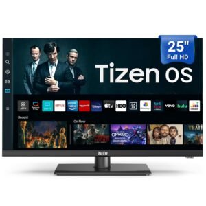 TuTu 25 Inch FHD Smart TV, Tizen OS 1080p Full HD Central Stand TV with Samsung TV Plus, Netflix Disney+, Gaming Hub, HDR, Dolby Audio TuTu 25 Inch FHD Smart TV, Tizen OS 1080p Full HD Central Stand TV with Samsung TV Plus, Netflix Disney+, Gaming Hub, HDR, Dolby Audio