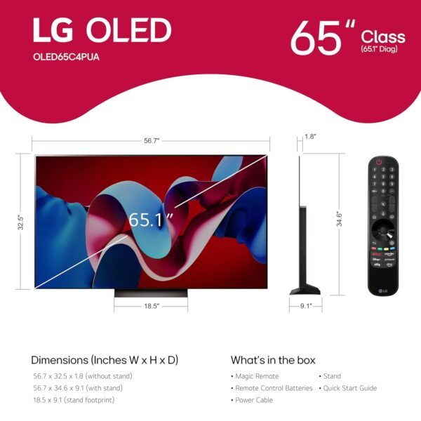 Uncover Why the LG 65-Inch OLED Evo C4 Series Stands Out Review Uncover Why the LG 65-Inch OLED Evo C4 Series Stands Out Review