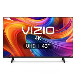 VIZIO 43-inch 4K UHD LED Smart TV w/Dolby Vision HDR, DTS Virtual: X, Alexa Compatibility, Chromecast Built-in, Bluetooth Headphone Capable (V4K43M-08) (Renewed) VIZIO 43-inch 4K UHD LED Smart TV w/Dolby Vision HDR, DTS Virtual: X, Alexa Compatibility, Chromecast Built-in, Bluetooth Headphone Capable (V4K43M-08) (Renewed)