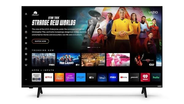 VIZIO 43 Inch FHD Smart TV Full Array LED, HDR10, Bluetooth Compatible, Works with AirPlay 2 and Chromecast Built-in, DTS Virtual X and HDMI VRR (VFD43M-0804) VIZIO 43 Inch FHD Smart TV Full Array LED, HDR10, Bluetooth Compatible, Works with AirPlay 2 and Chromecast Built-in, DTS Virtual X and HDMI VRR (VFD43M-0804)