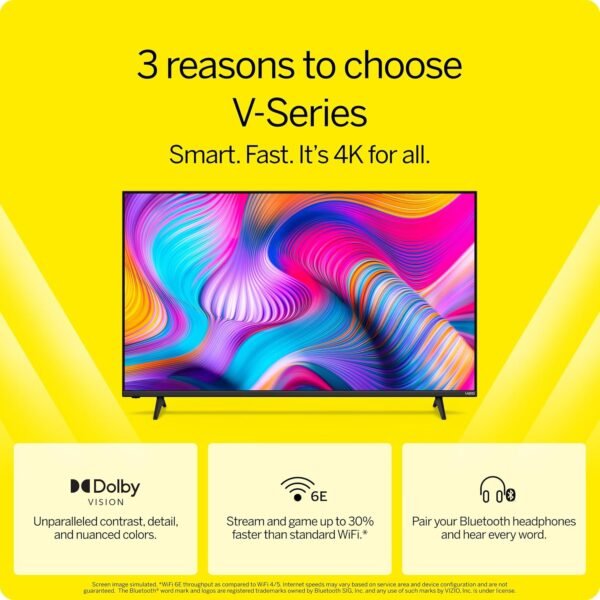 VIZIO V-Series 55-inch 4K Smart TV review that redefines home entertainment! VIZIO V-Series 55-inch 4K Smart TV review that redefines home entertainment!
