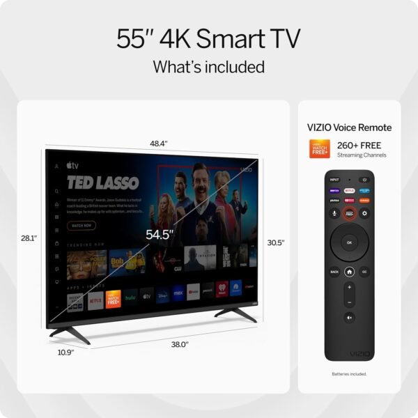 VIZIO V-Series 55-inch 4K Smart TV review that redefines home entertainment! VIZIO V-Series 55-inch 4K Smart TV review that redefines home entertainment!